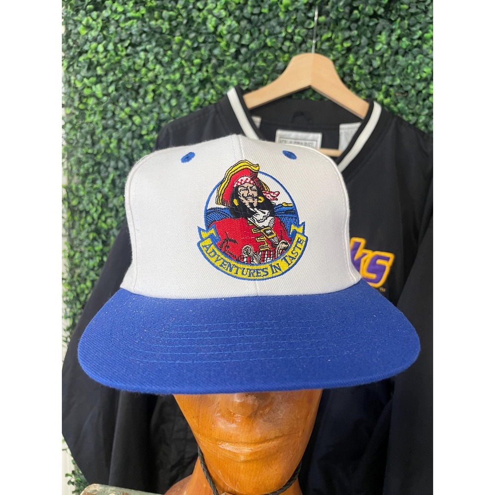 vtg 90s CAPTION MORGAN LIQUOR Hat liq drinking sports fan nature outdoors skater